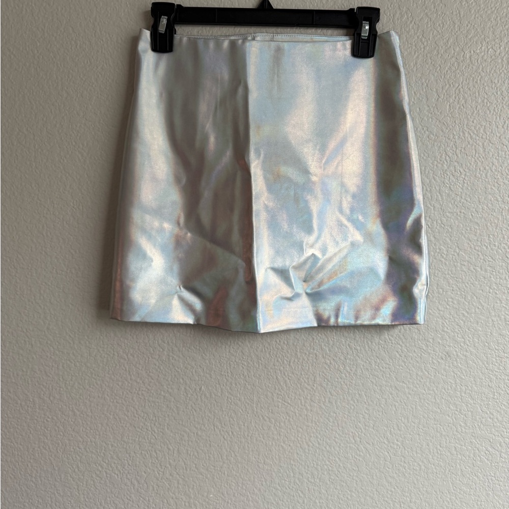 Forever 21 Iridescent Mini Skirt